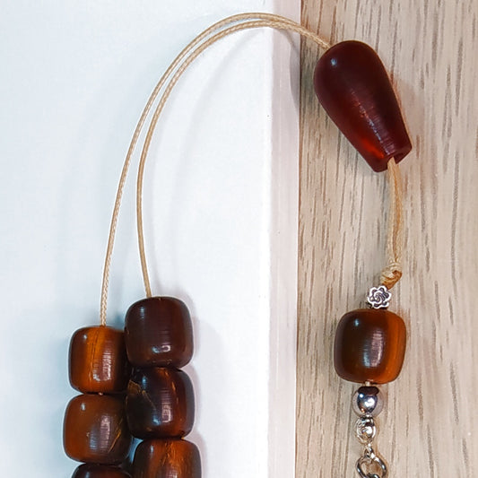 Κομπολόι χειροποίητο από Κέρατο / Κωδικός Προϊόντος: Ε104