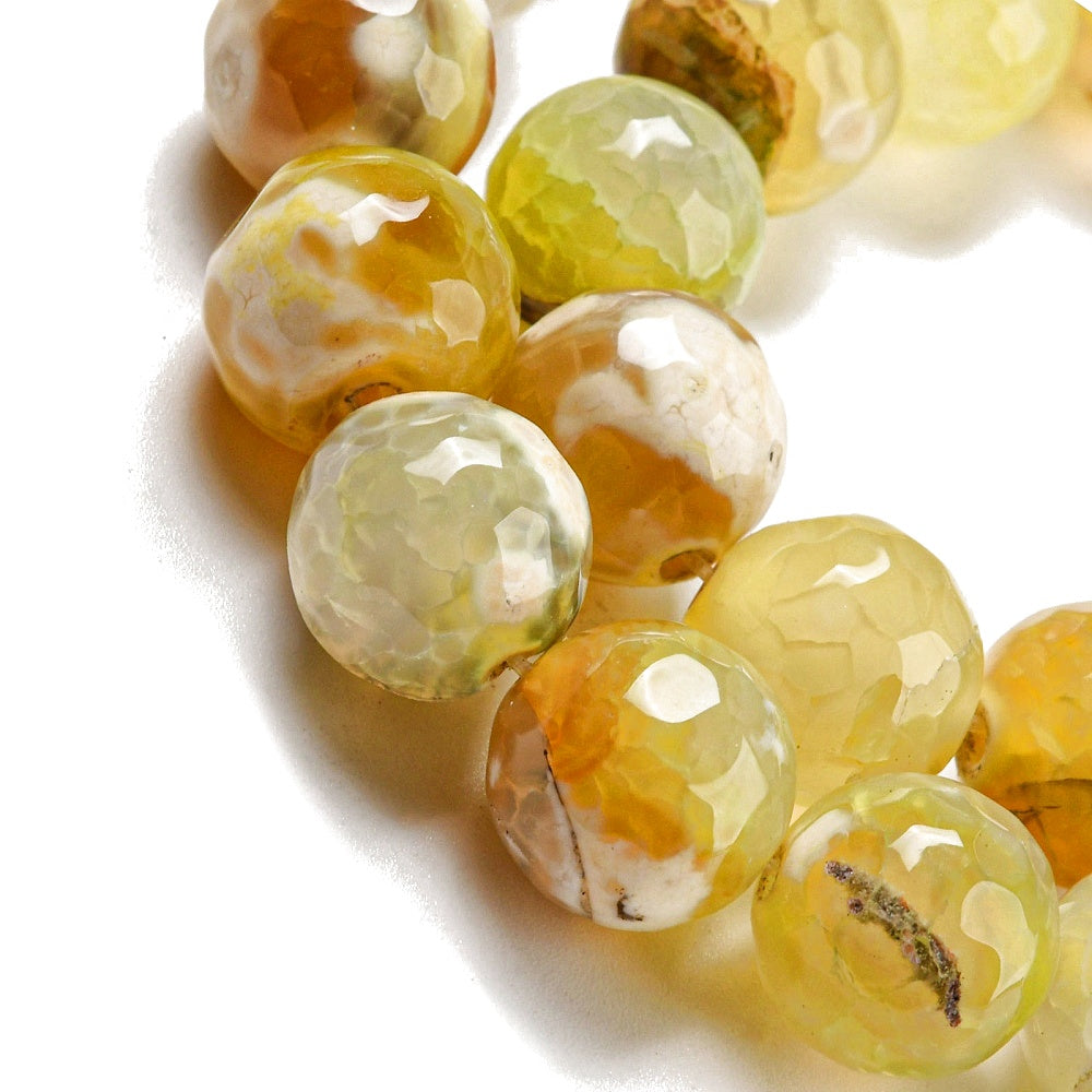 Κολιέ ημιπολύτιμων λίθων φυσικού Αχάτη και Αιματίτη / Κωδικός Προϊόντος: Ζ120