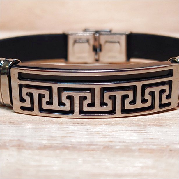 Spartan Warrior Bracelet με ανοξείδωτο ατσάλι σε συσκευασία δώρου / Κωδικός Προϊόντος: S520