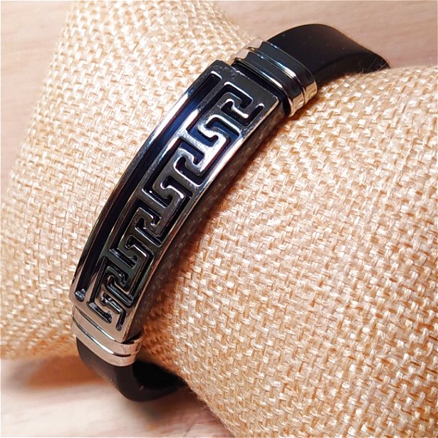 Spartan Warrior Bracelet με ανοξείδωτο ατσάλι σε συσκευασία δώρου / Κωδικός Προϊόντος: S520
