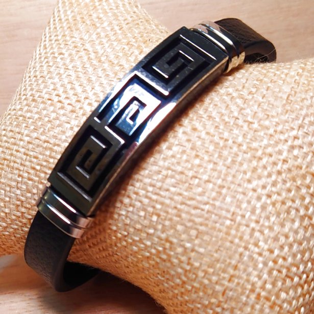 Spartan Warrior Bracelet με ανοξείδωτο ατσάλι σε συσκευασία δώρου / Κωδικός Προϊόντος: S521