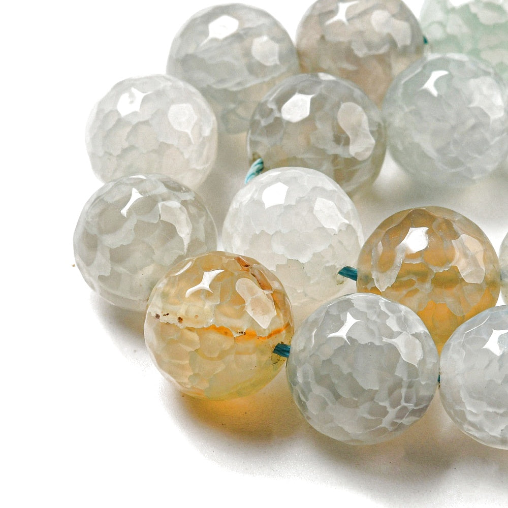 Κομπολόι ημιπολύτιμων λίθων φυσικού Αχάτη και Αιματίτη / Κωδικός Προϊόντος: Α102