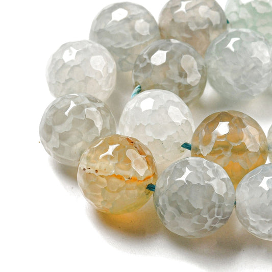 Κομπολόι ημιπολύτιμων λίθων φυσικού Αχάτη και Αιματίτη / Κωδικός Προϊόντος: Α102