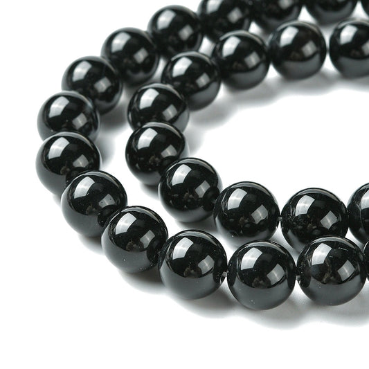 Κομπολόι ημιπολύτιμων λίθων φυσικού Μαύρου Όνυχα και Αιματίτη / Κωδικός Προϊόντος: Α108