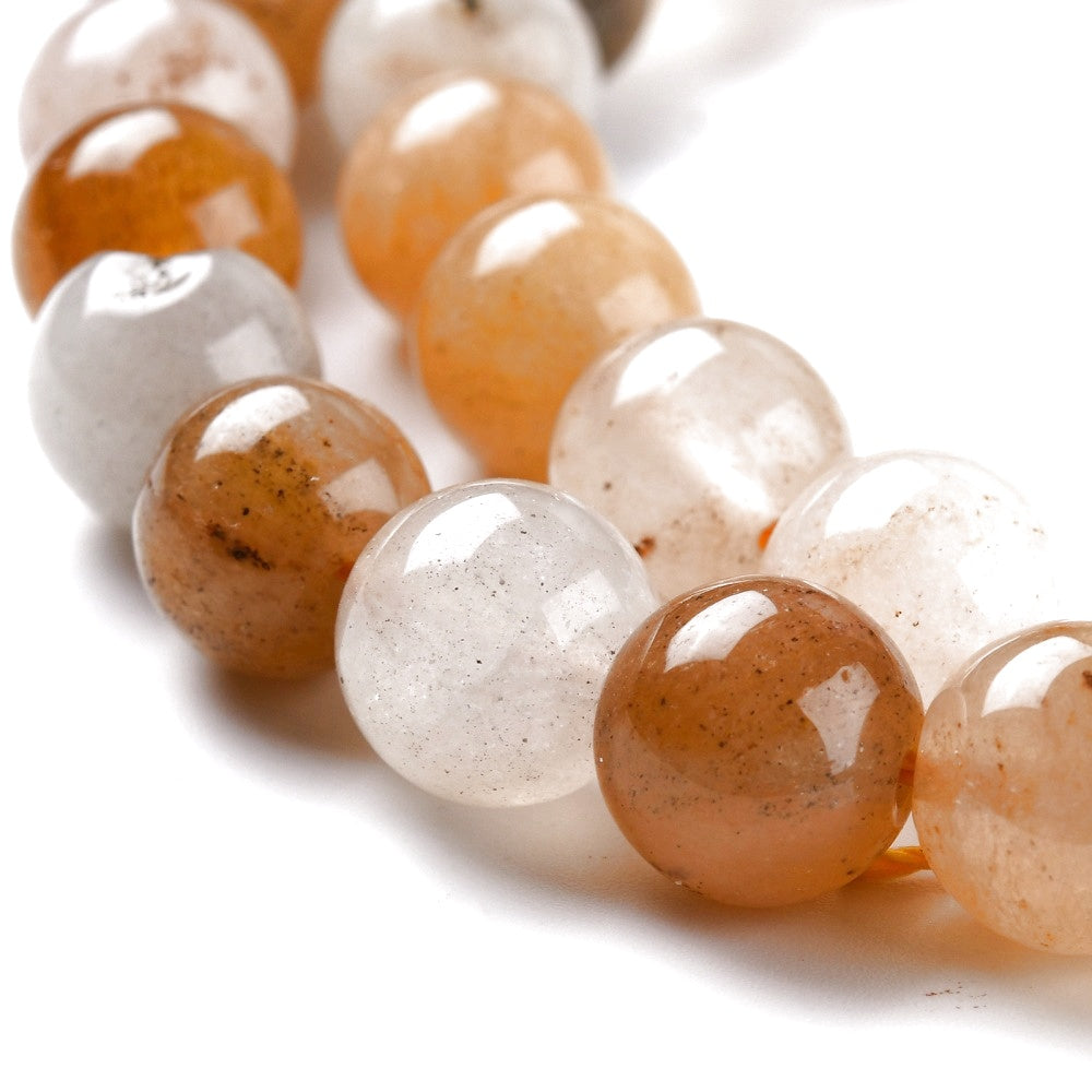 Κομπολόι ημιπολύτιμων λίθων φυσικού Ίασπη και Αιματίτη / Κωδικός Προϊόντος: Α145