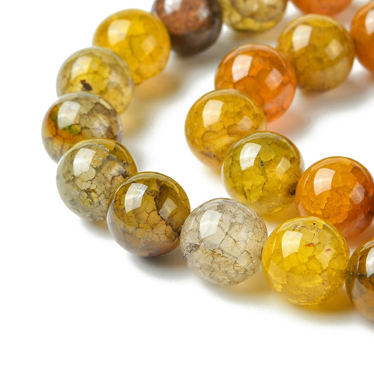 Κομπολόι ημιπολύτιμων λίθων φυσικού Αχάτη και Αιματίτη / Κωδικός Προϊόντος: Α157