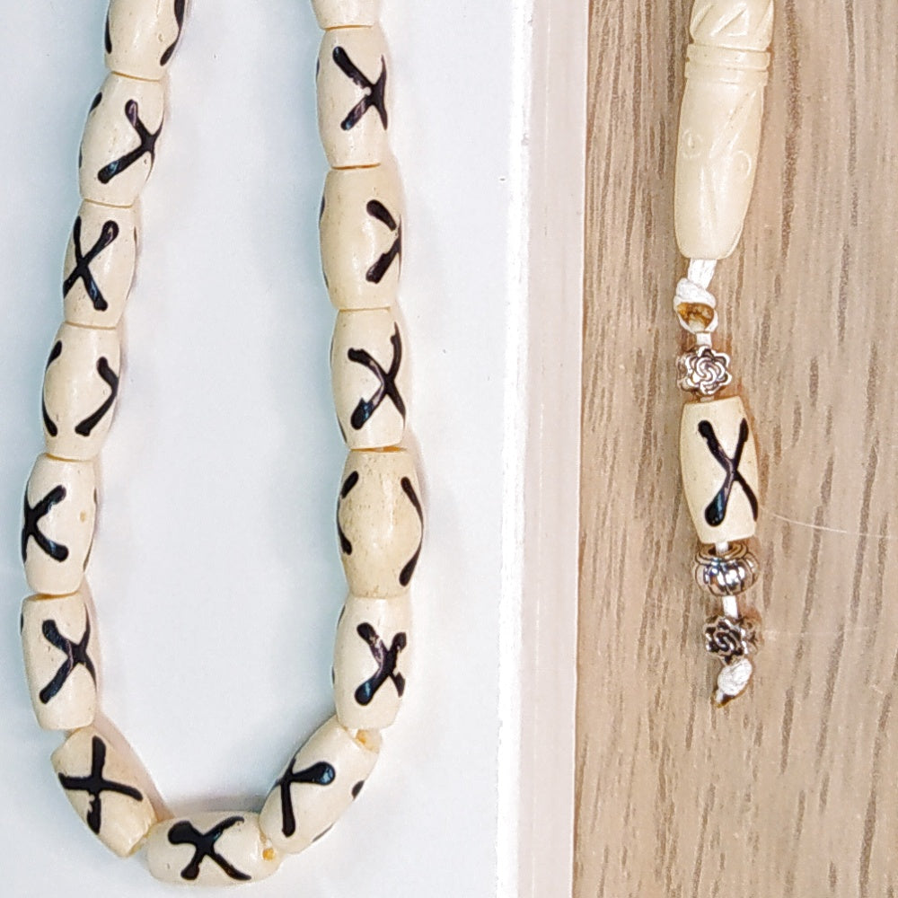 Κομπολόι χειροποίητο από Κόκκαλο Καμήλας / Κωδικός Προϊόντος: Ε107