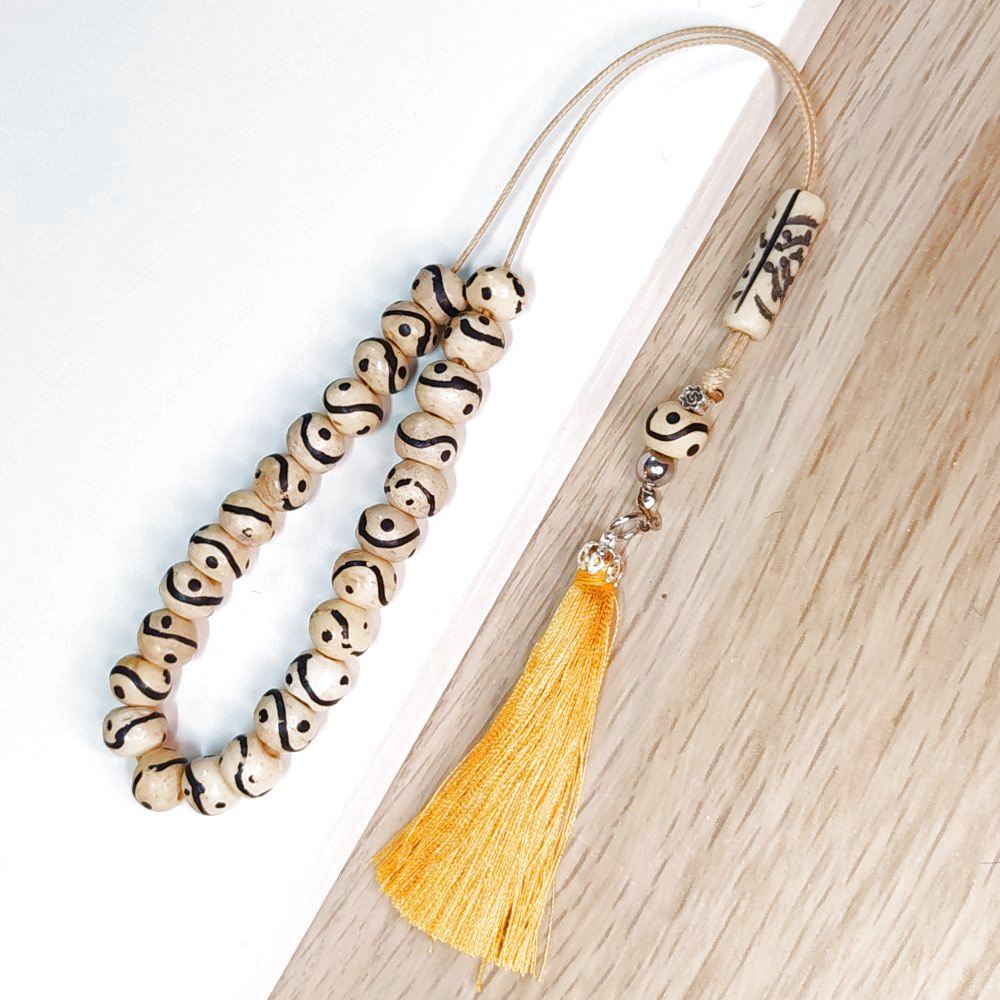 Κομπολόι χειροποίητο από Κόκκαλο Καμήλας / Κωδικός Προϊόντος: Ε129