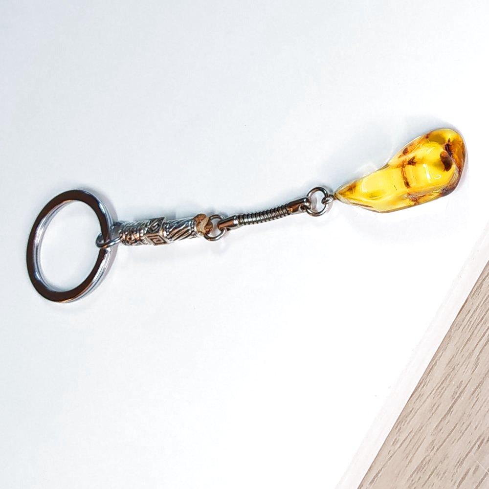 Μπρελόκ από Φυσικό Κεχριμπάρι Βαλτικής / Κωδικός Προϊόντος: Κ106