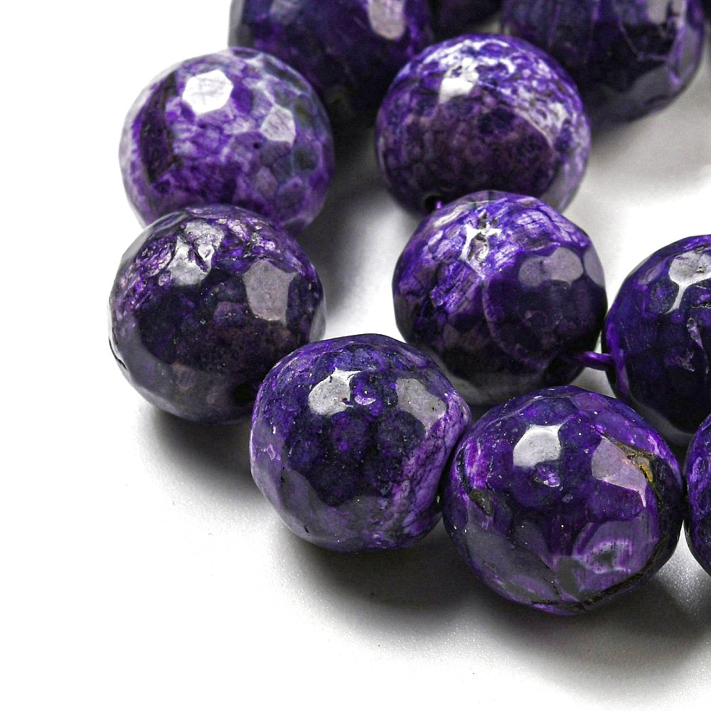 Κολιέ ημιπολύτιμων λίθων φυσικού Αχάτη και Αιματίτη / Κωδικός Προϊόντος: Ζ112