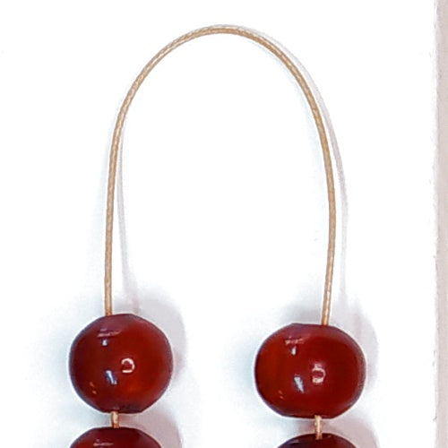 Μπεγλέρι χειροποίητο από Κέρατο και φυσικό πέτρωμα Μάτι Τίγρης / Κωδικός Προϊόντος: BR1006