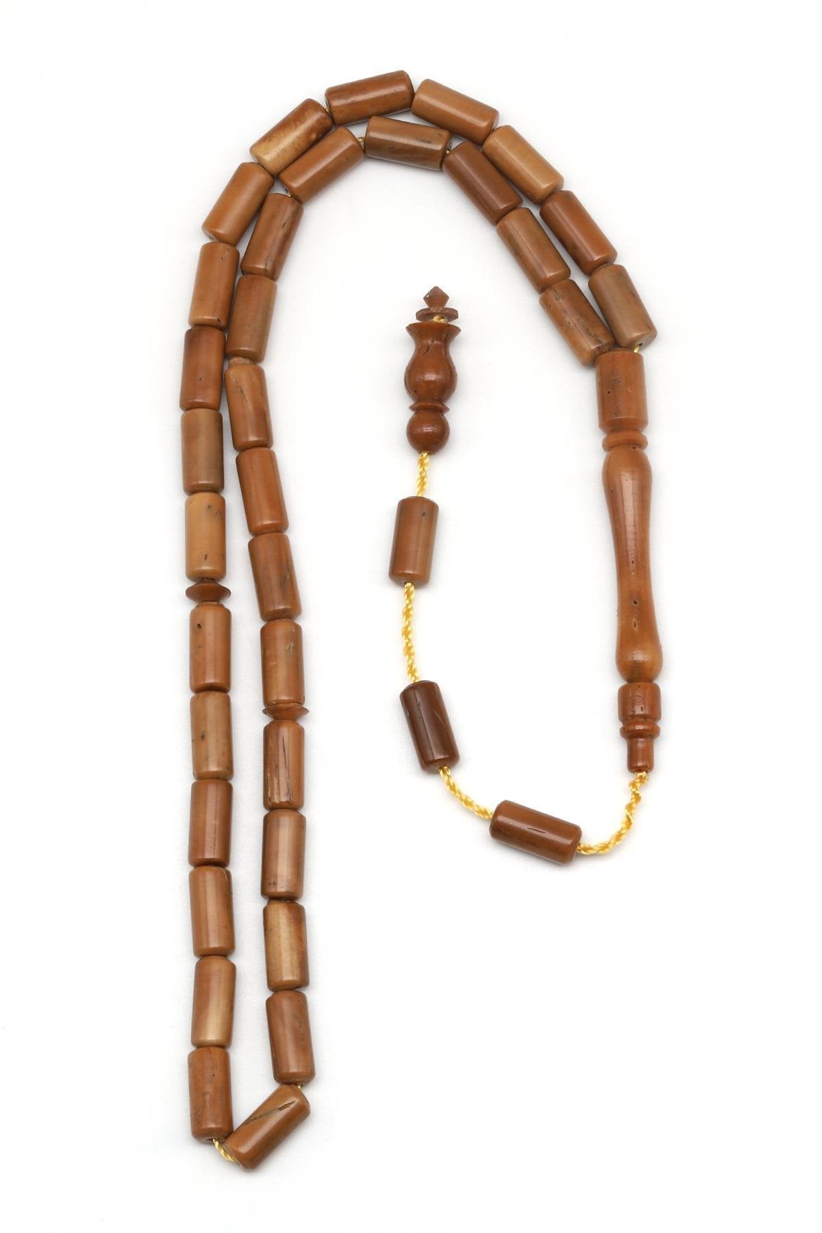 Οθωμανικό Κομπολόι από ξύλο φοινικόδεντρου Κουκ με 33 χάντρες / Κωδικός Προϊόντος: BR956