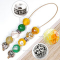 Μπεγλέρι χειροποίητο από Αχάτη κρακελέ / Κωδικός Προϊόντος: BR978
