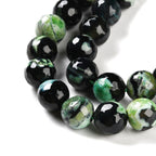 Ημιπολύτιμων λίθων Μπρελόκ μπεγλέρι φυσικού Αχάτη και Αιματίτη / Κωδικός Προϊόντος: KEY154