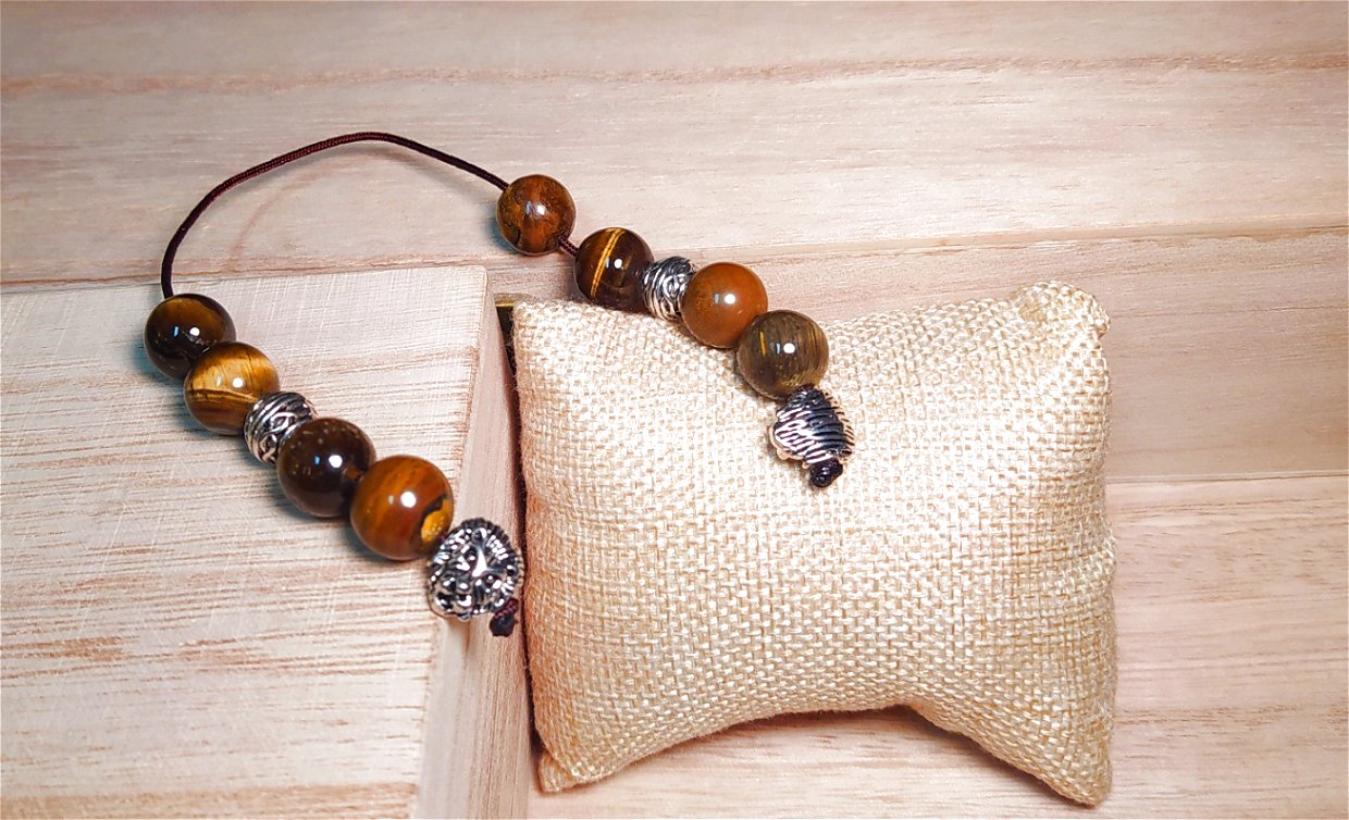 Μπεγλέρι χειροποίητο από Μάτι της Τίγρης / Κωδικός Προϊόντος: BR421