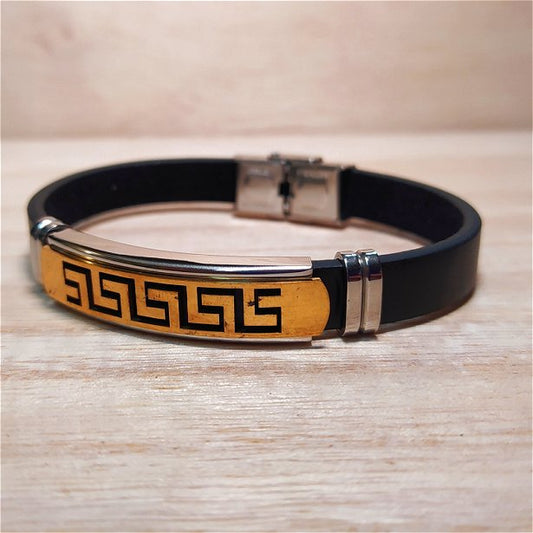 Spartan Warrior Bracelet με ανοξείδωτο ατσάλι σε συσκευασία δώρου / Κωδικός Προϊόντος: S434