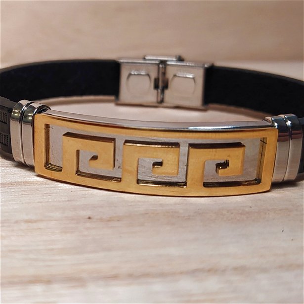 Spartan Warrior Bracelet με ανοξείδωτο ατσάλι σε συσκευασία δώρου / Κωδικός Προϊόντος: S517