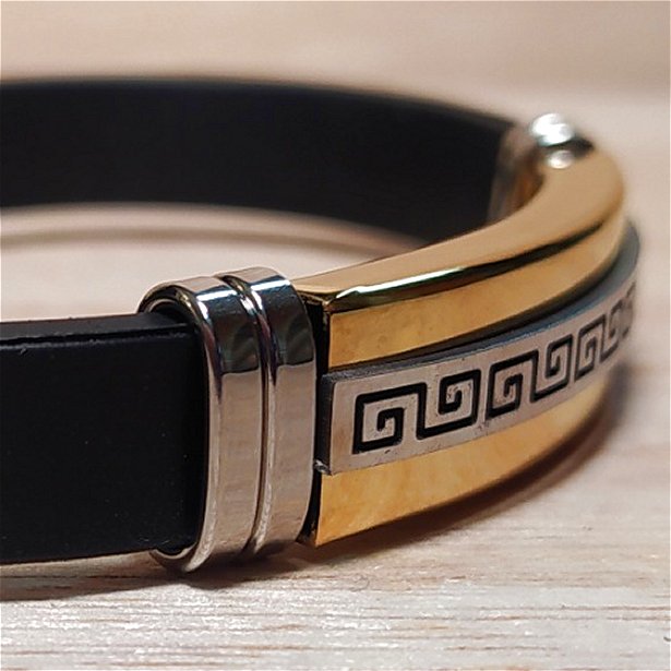 Spartan Warrior Bracelet με ανοξείδωτο ατσάλι σε συσκευασία δώρου / Κωδικός Προϊόντος: S518