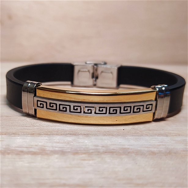 Spartan Warrior Bracelet με ανοξείδωτο ατσάλι σε συσκευασία δώρου / Κωδικός Προϊόντος: S518