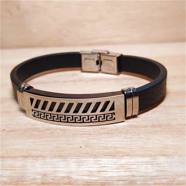 Spartan Warrior Bracelet με ανοξείδωτο ατσάλι σε συσκευασία δώρου / Κωδικός Προϊόντος: S519