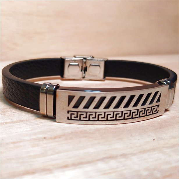 Spartan Warrior Bracelet με ανοξείδωτο ατσάλι σε συσκευασία δώρου / Κωδικός Προϊόντος: S519