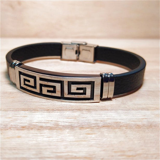 Spartan Warrior Bracelet με ανοξείδωτο ατσάλι σε συσκευασία δώρου / Κωδικός Προϊόντος: S521