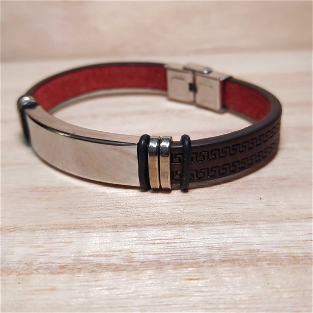 Spartan Warrior Bracelet με ανοξείδωτο ατσάλι σε συσκευασία δώρου / Κωδικός Προϊόντος: S523