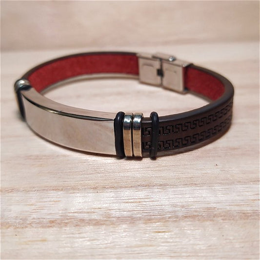 Spartan Warrior Bracelet με ανοξείδωτο ατσάλι σε συσκευασία δώρου / Κωδικός Προϊόντος: S523