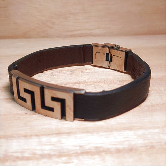 Spartan Warrior Bracelet με ανοξείδωτο ατσάλι σε συσκευασία δώρου / Κωδικός Προϊόντος: S706