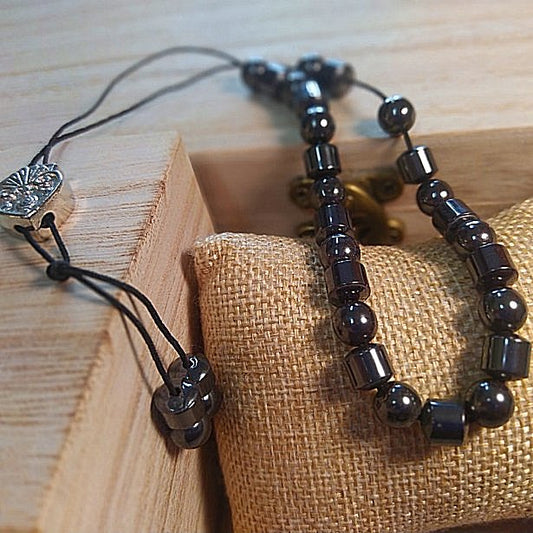 Κομπολόι χειροποίητο με 29 ατσάλινες χάντρες / Κωδικός Προϊόντος: BR488