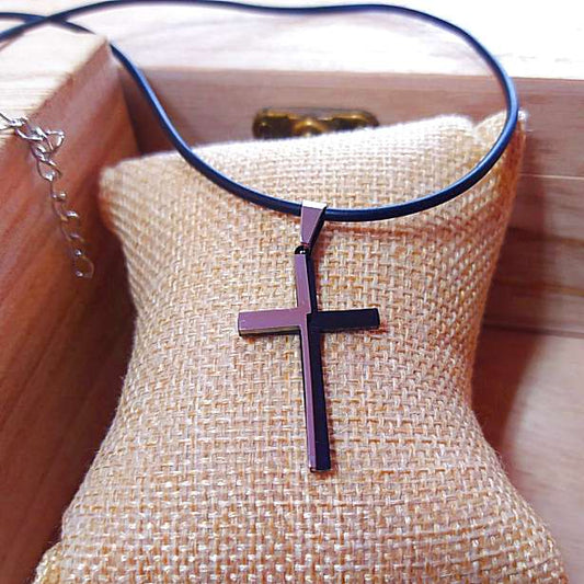 Κρεμαστός Σταυρός φυλακτό από Ανοξείδωτο Ατσάλι / Κωδικός Προϊόντος: BR317