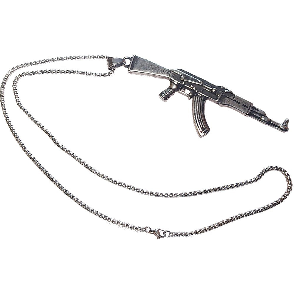 AK-47 κρεμαστό λαιμού από Ανοξείδωτο Ατσάλι / Κωδικός Προϊόντος: BR385