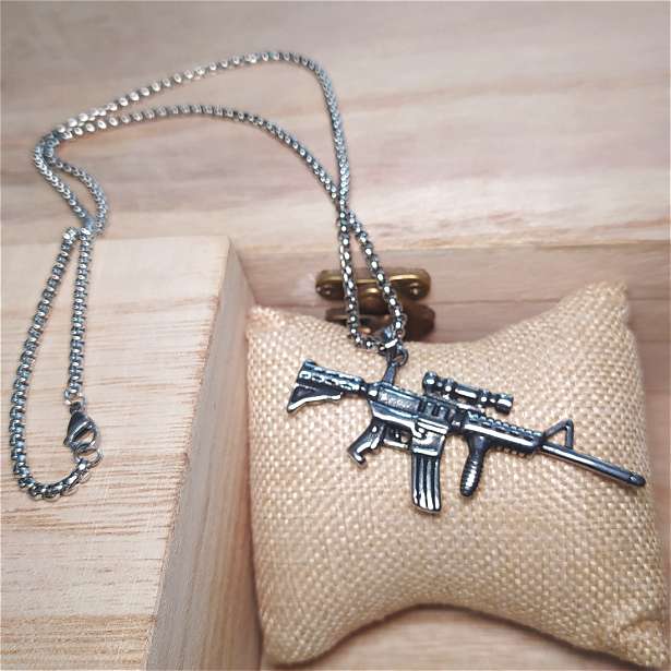 AR-15 κρεμαστό λαιμού από Ανοξείδωτο Ατσάλι / Κωδικός Προϊόντος: BR386