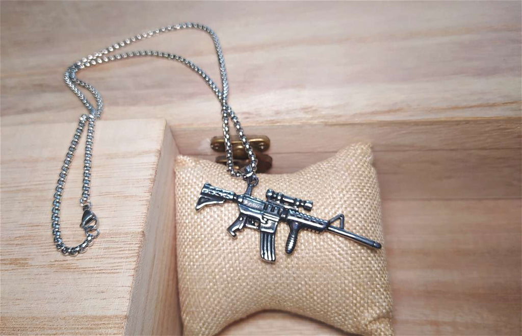 AR-15 κρεμαστό λαιμού από Ανοξείδωτο Ατσάλι / Κωδικός Προϊόντος: BR386